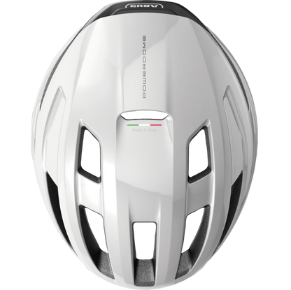 Weghelm ABUS POWERDOME Wit