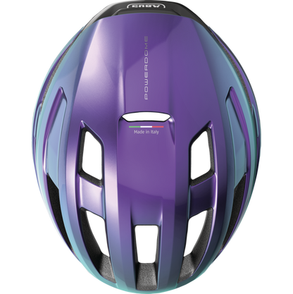 Racehelm ABUS POWERDOME Flip Flop Violet