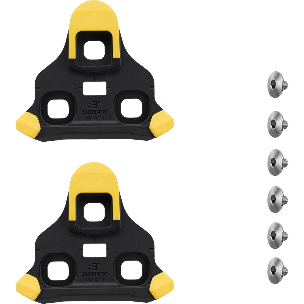 Kit Cales SHIMANO SPD-SLR Jaune 6° CL-SL110