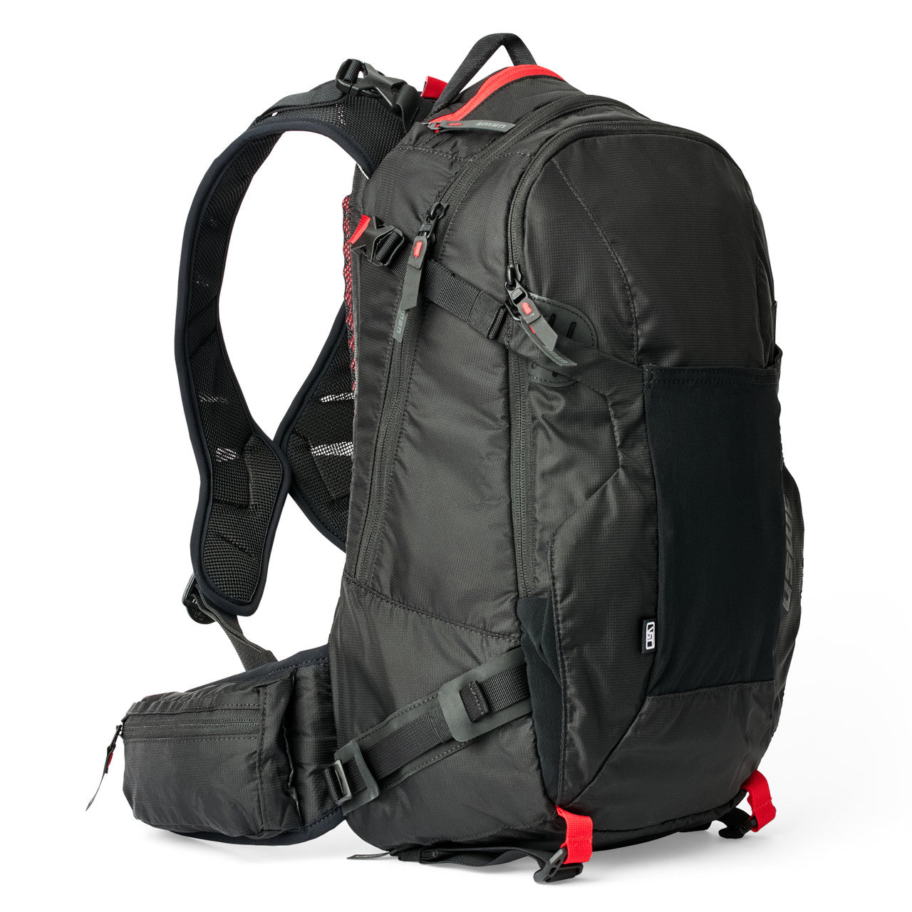 USWE ZIPPERED DAYPACK 16L Rugzak Zwart