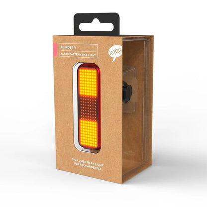 Achterlicht KNOG BLINDER V - Traffic - Zwart
