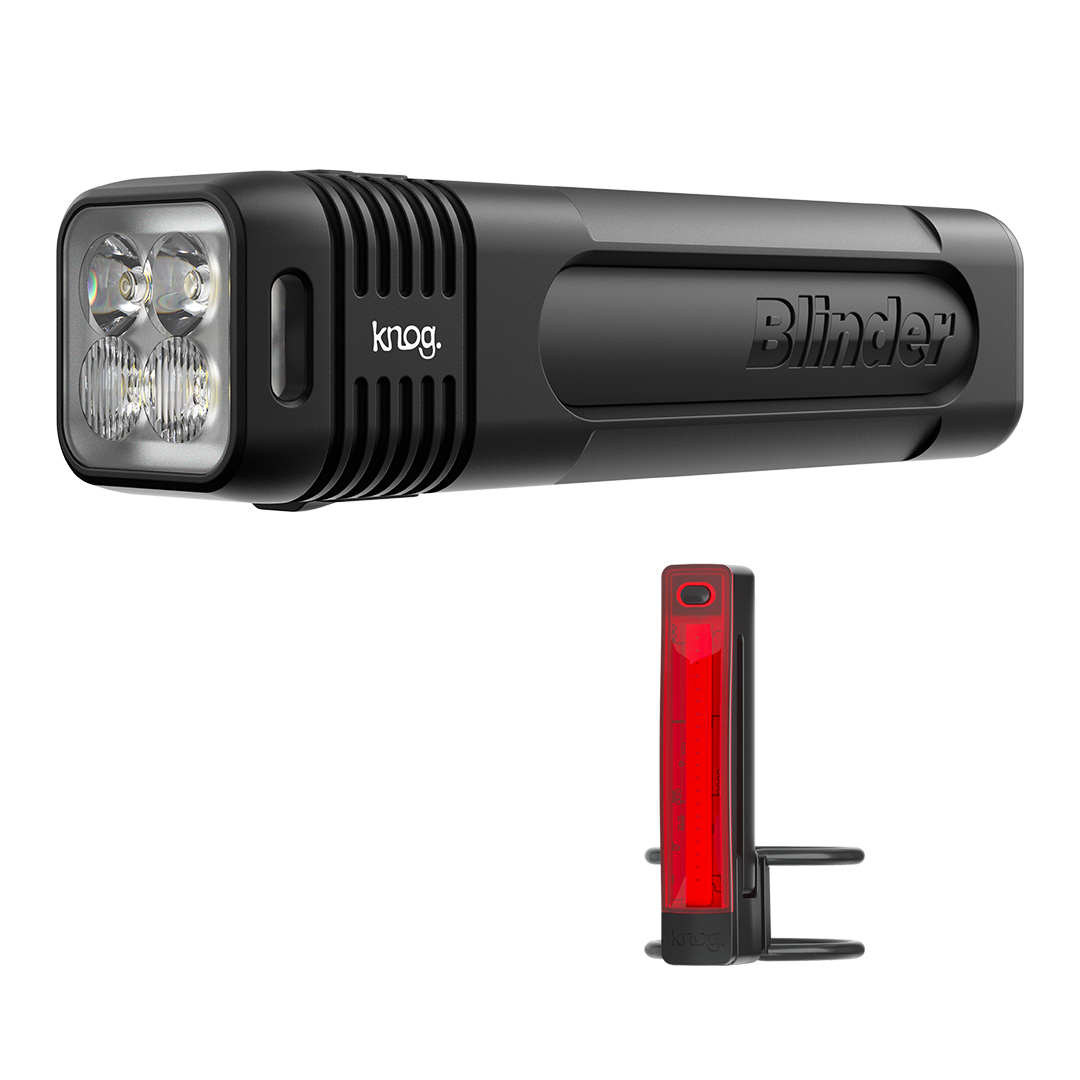 Voor- en achterverlichting KNOG BLINDER PRO 600 / PLUS REAR