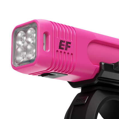 Voorverlichting KNOG BLINDER PRO 900 Limited Edition E.F. Pro Cycling Roze