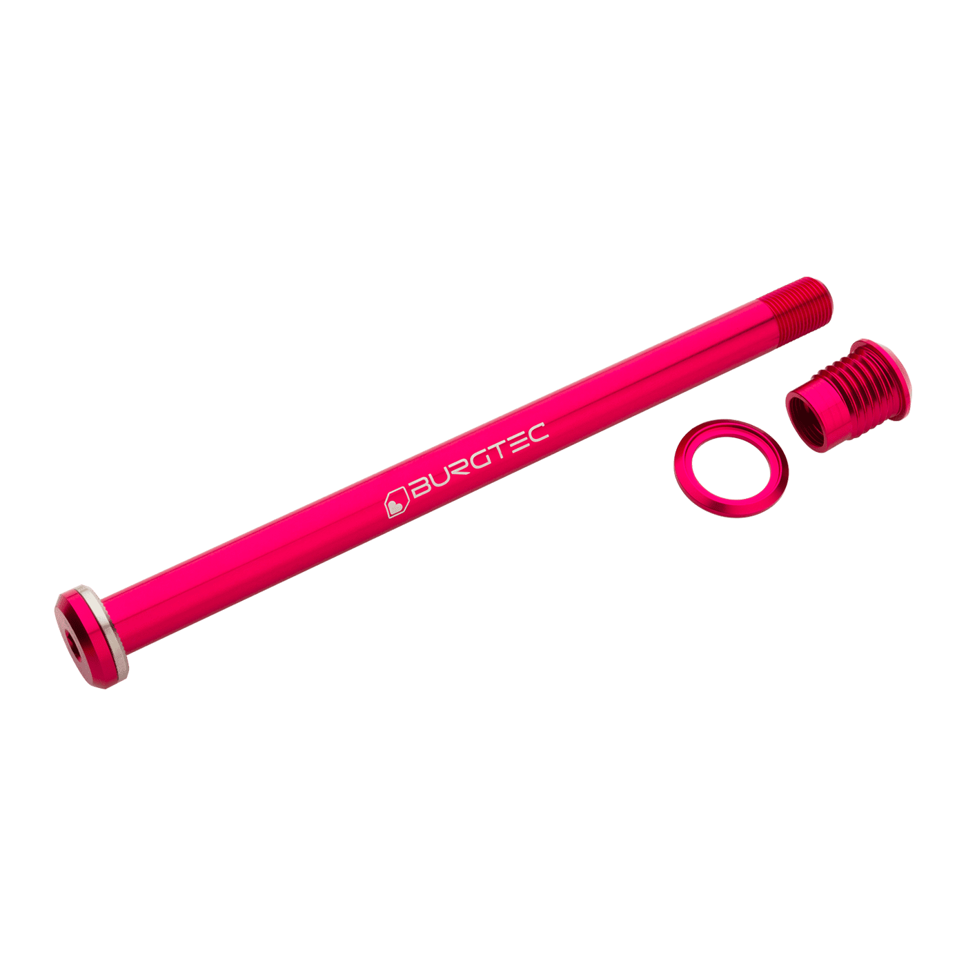 BURGTEC 173,7mm achterwielas voor Santa Cruz Roze frames