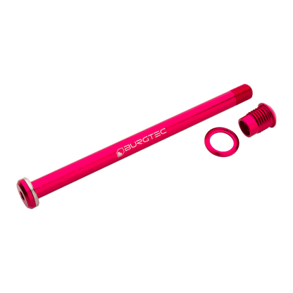 Achterwielás BURGTEC 173,7mm voor Santa Cruz Frames Roze