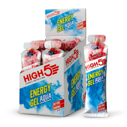 HIGH5 ENERGY GEL Aqua (66g) Rode vruchten