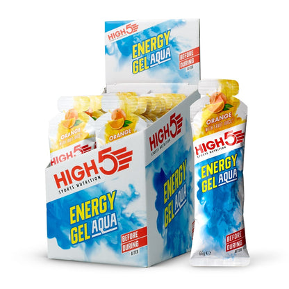 Energiegel HIGH5 ENERGY GEL Aqua (66g) Sinaasappel