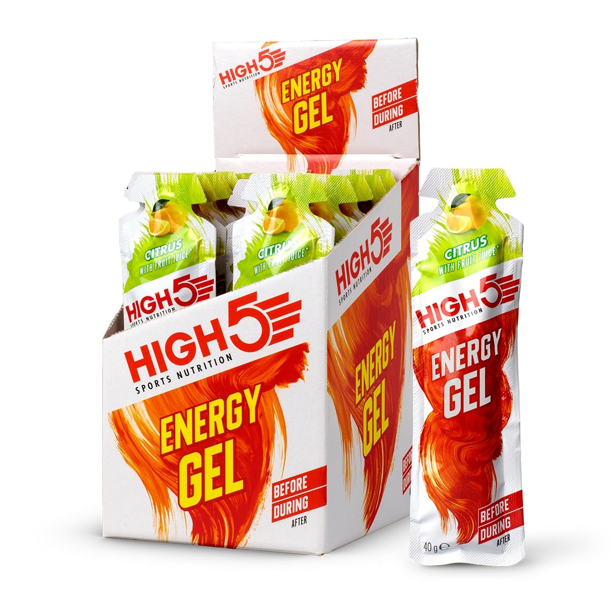 Gel Énergétique HIGH5 ENERGY GEL (40g) Citron