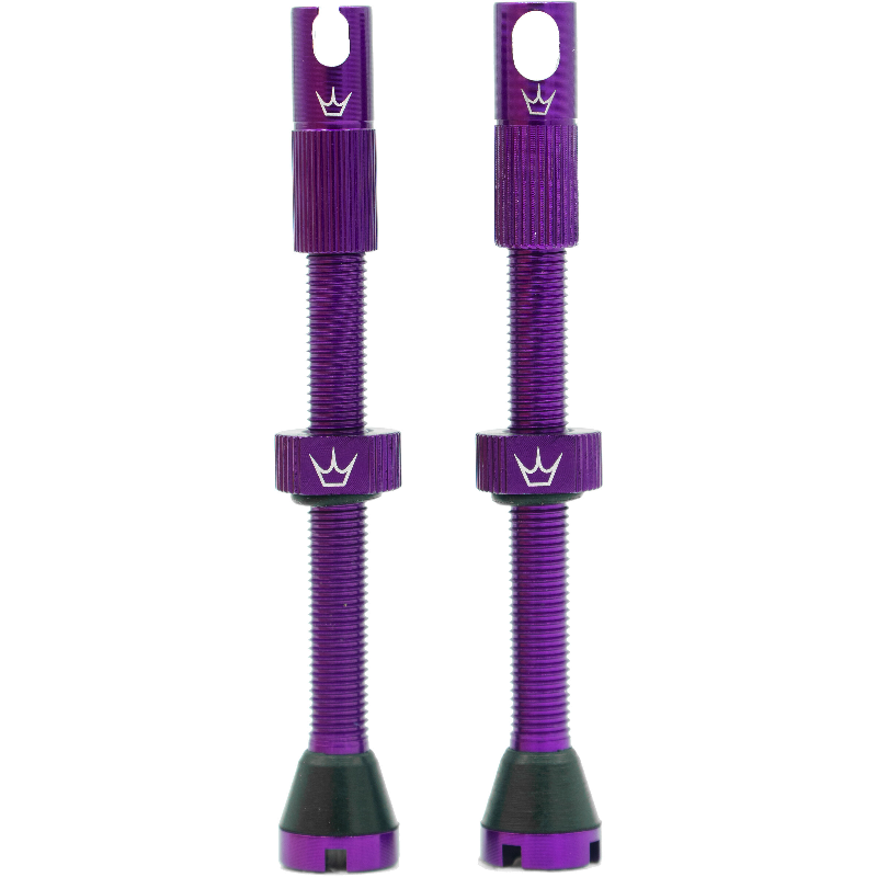 Valves Tubeless PEATY'S x Chris King MK2 Presta 80 mm (x2) Violet
