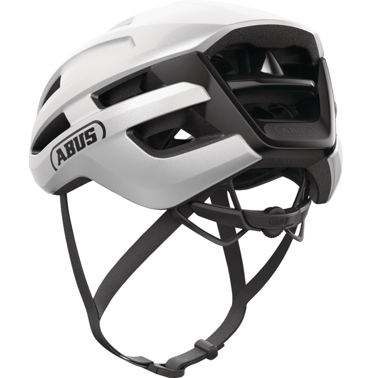 Casque Route ABUS POWERDOME Argent