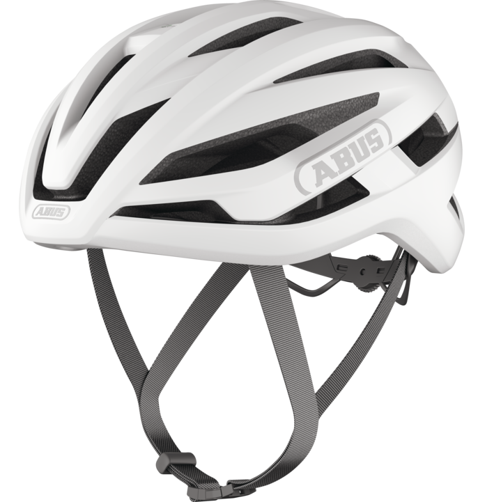 Casque Route ABUS STORMCHASER ACE Polar Blanc