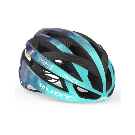 RUDY PROJECT REBEL TEAM BAHRAIN VICTORIOUS Road Helm Blauw