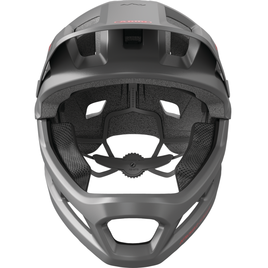 Casque VTT ABUS YOUDROP FF Junior Ti Silver
