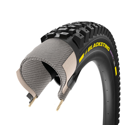 Buitenband PIRELLI SCORPION BLACK STING 29x2.40 Supersoft ProWall Tubeless Ready vouwband zwart/geel Team Edition