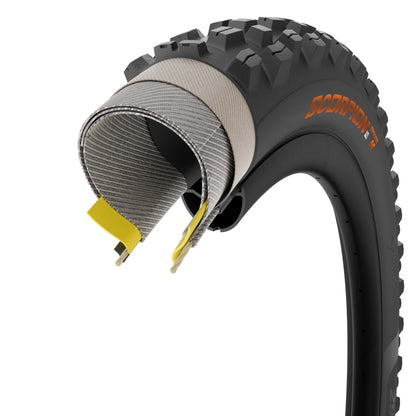 PIRELLI SCORPION ENDURO M COLOUR EDITION buitenband 29x2.60 HardWall Tubeless Ready vouwband zwart/oranje