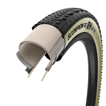 Band PIRELLI SCORPION RACE XC RH ProWall 29x2.40 Tubeless Ready Soepel Zwart/Beige Retro