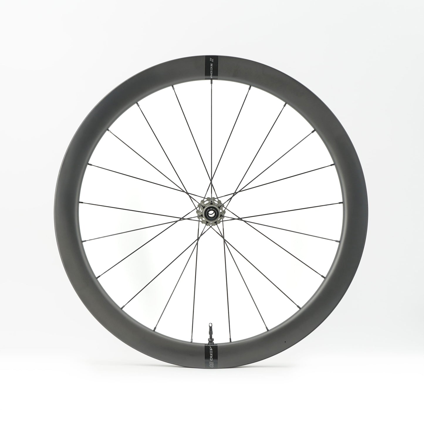 Paar SCOM AERO 50-62 Tubeless wielen (Center Lock)
