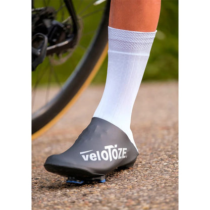 Overschoen VELOTOZE AERO Zwart/Wit