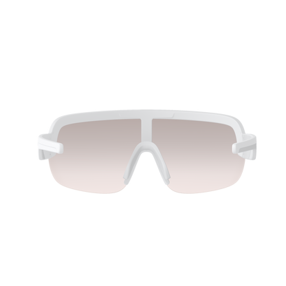 Lunettes POC AIM Blanc Verre Clarity Trail Partly Sunny Silver