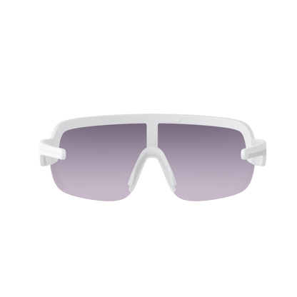 Bril POC AIM Wit Glas Clarity Road Sunny Silver