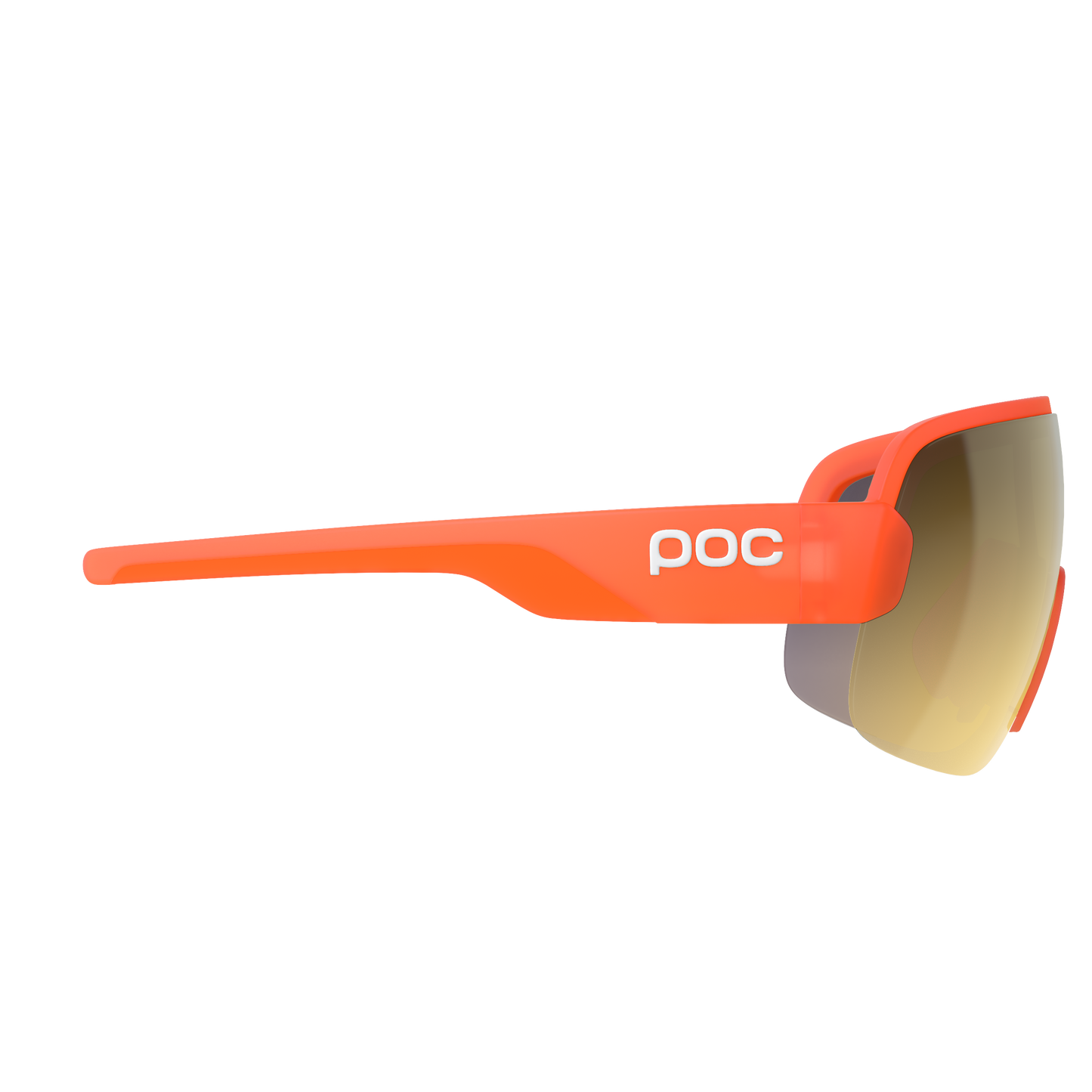 POC AIM Oranje Fluo Doorschijnend/helderheid Road/Deel Zonnig Goud Bril