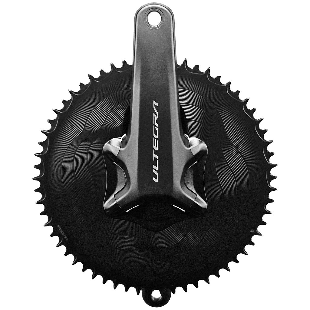 Plateau Mono 12V ALUGEAR AERO 110 BCD pour Shimano Noir