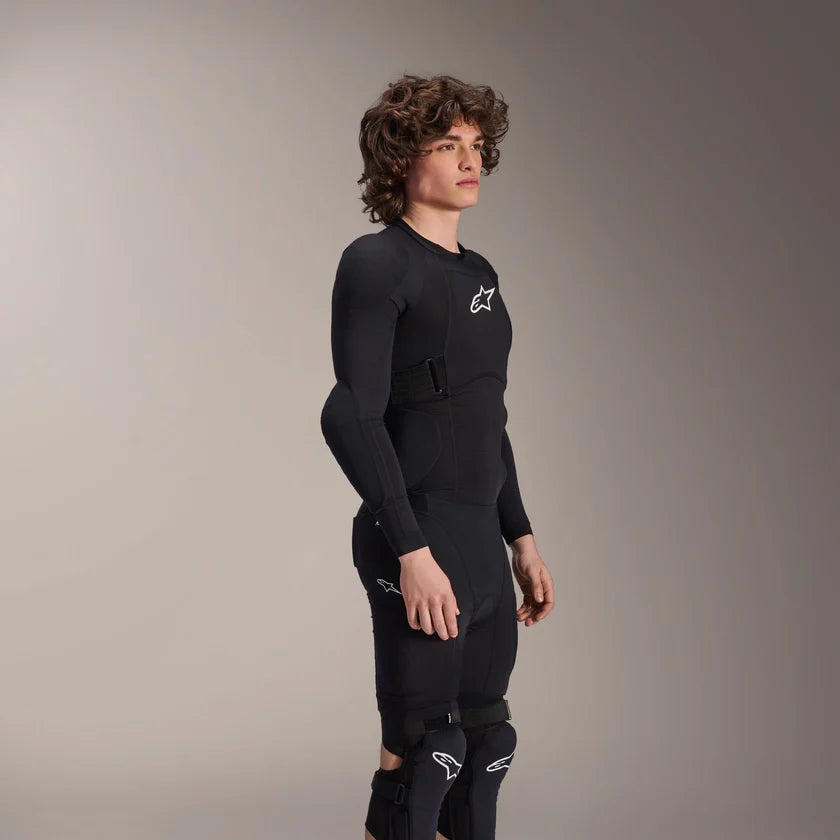 ALPINESTARS A-IMPACT PLASMA Lange Mouw Zwart/Wit Beschermingsvest