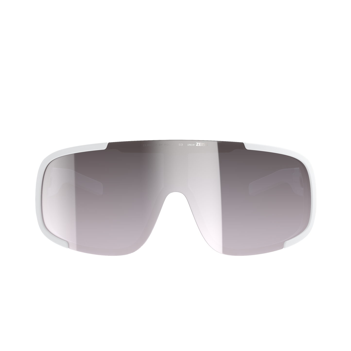 Lunettes POC ASPIRE WF Blanc Verre Clarity Road Sunny Silver
