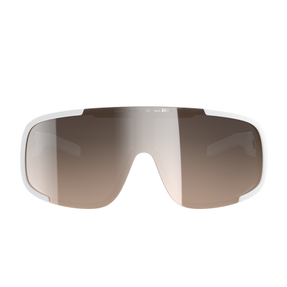 Bril POC ASPIRE Wit Lens Clarity Trail Partly Sunny Silver