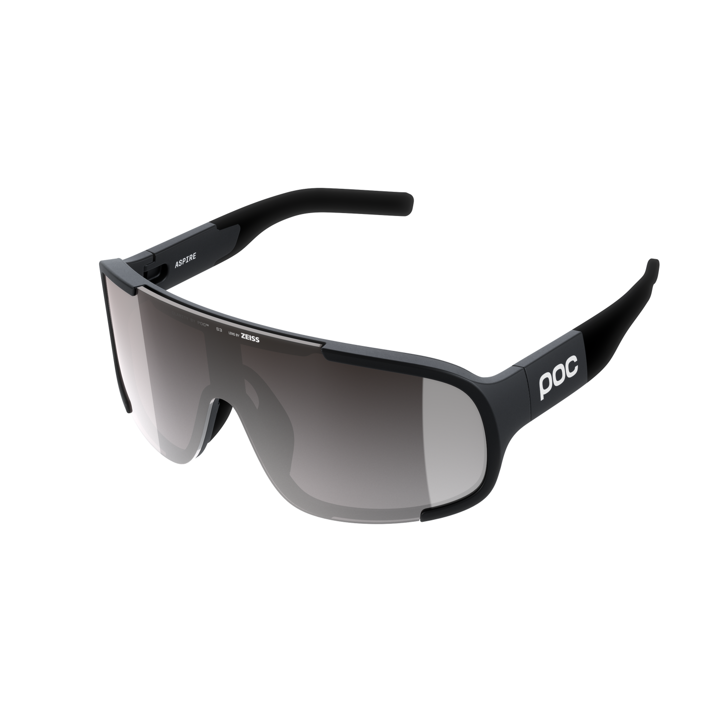 Lunettes POC ASPIRE WF Noir Verre Clarity Road Sunny Silver