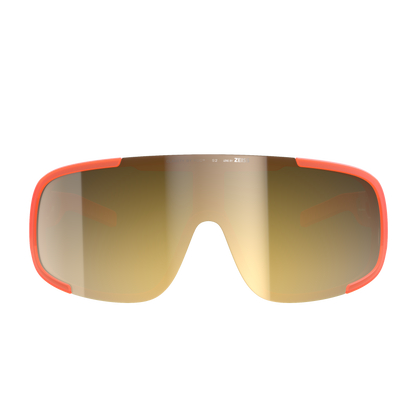 POC ASPIRE MID bril Fluooranje Translucent Clarity Road Partly Sunny Gold glas