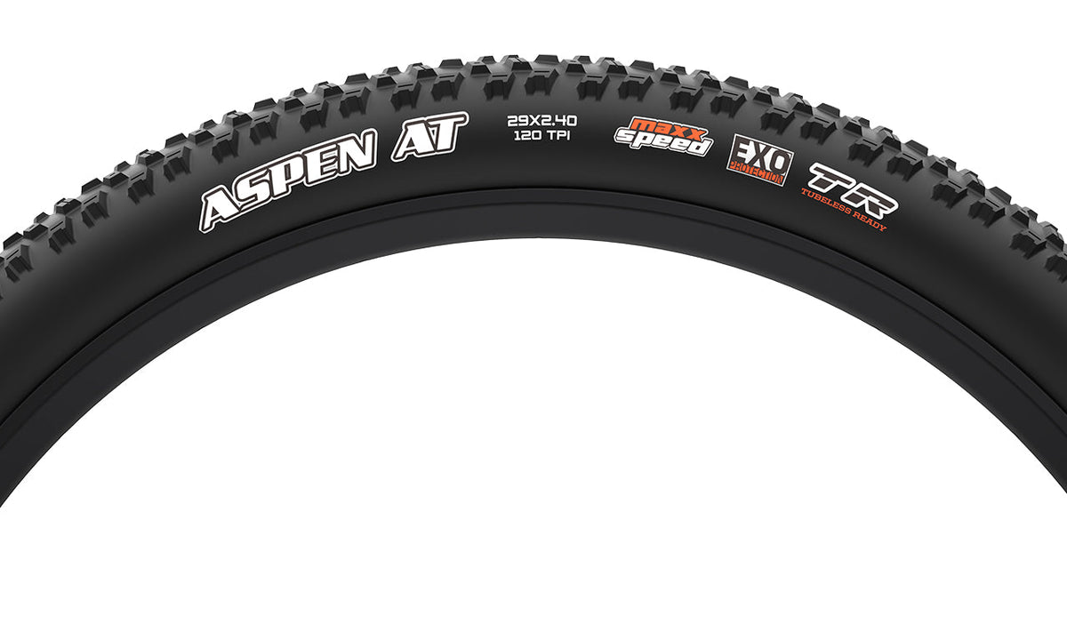 Pneu MAXXIS ASPEN AT - vue flanc / profil