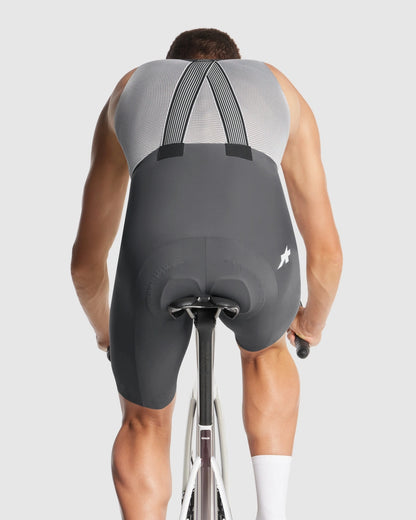 Kort Bretelles Cuissard ASSOS EQUIPE R S11 Grijs