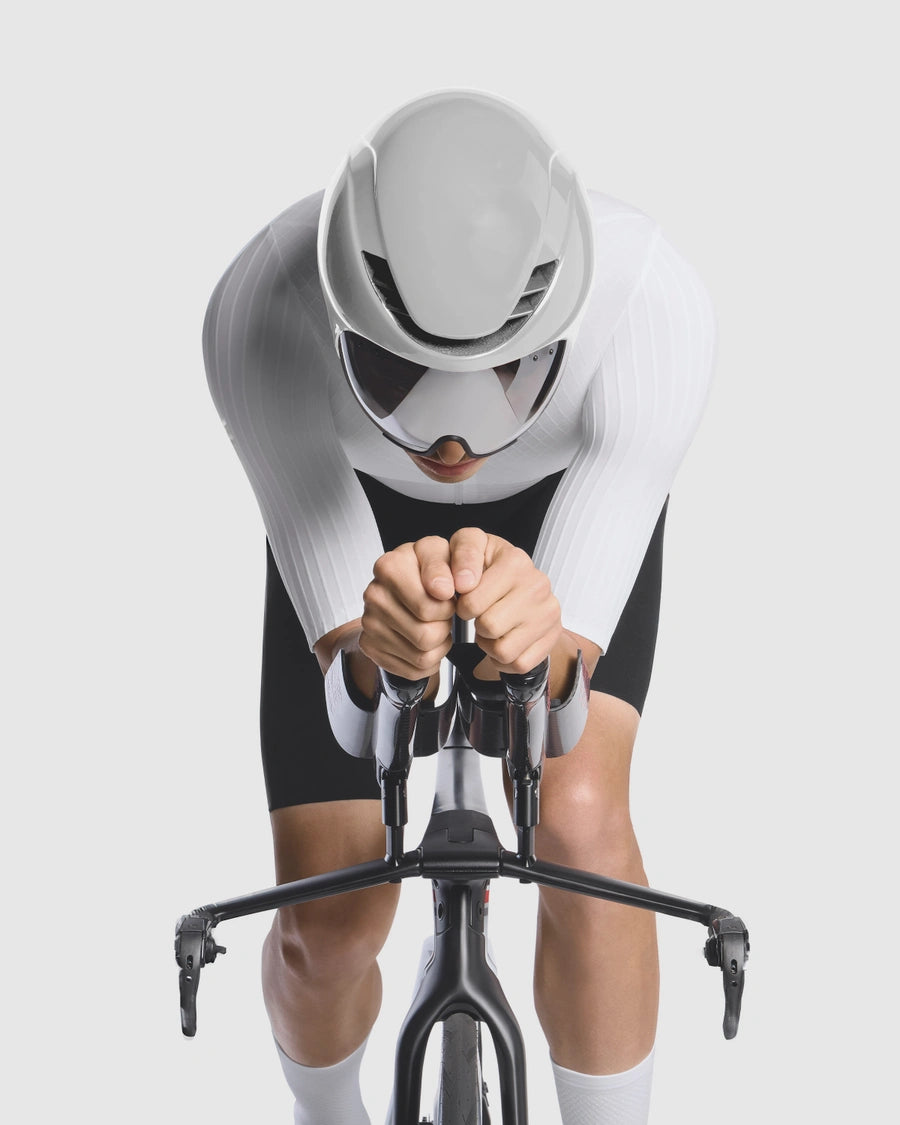 Combinaison ASSOS  EQUIPE RS RAPIDFIRE S11 Blanc/Noir