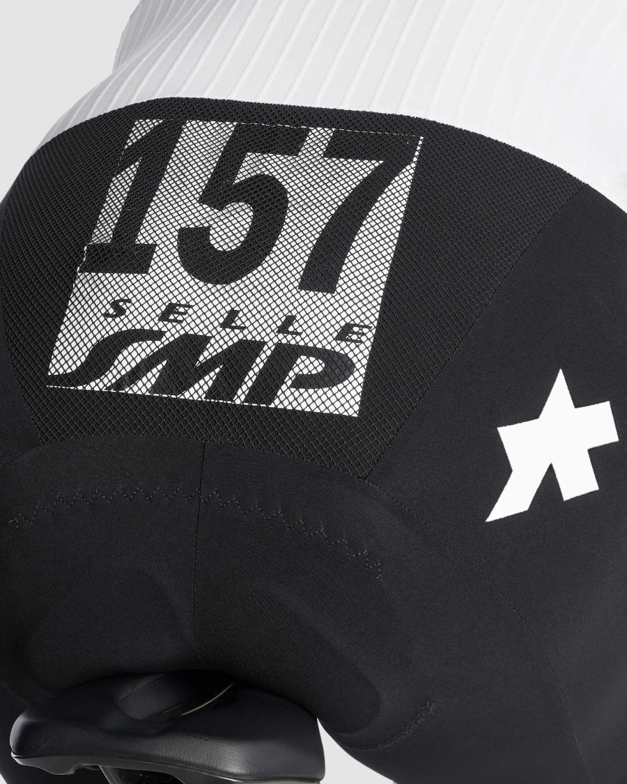 Combinaison ASSOS  EQUIPE RS RAPIDFIRE S11 Blanc/Noir