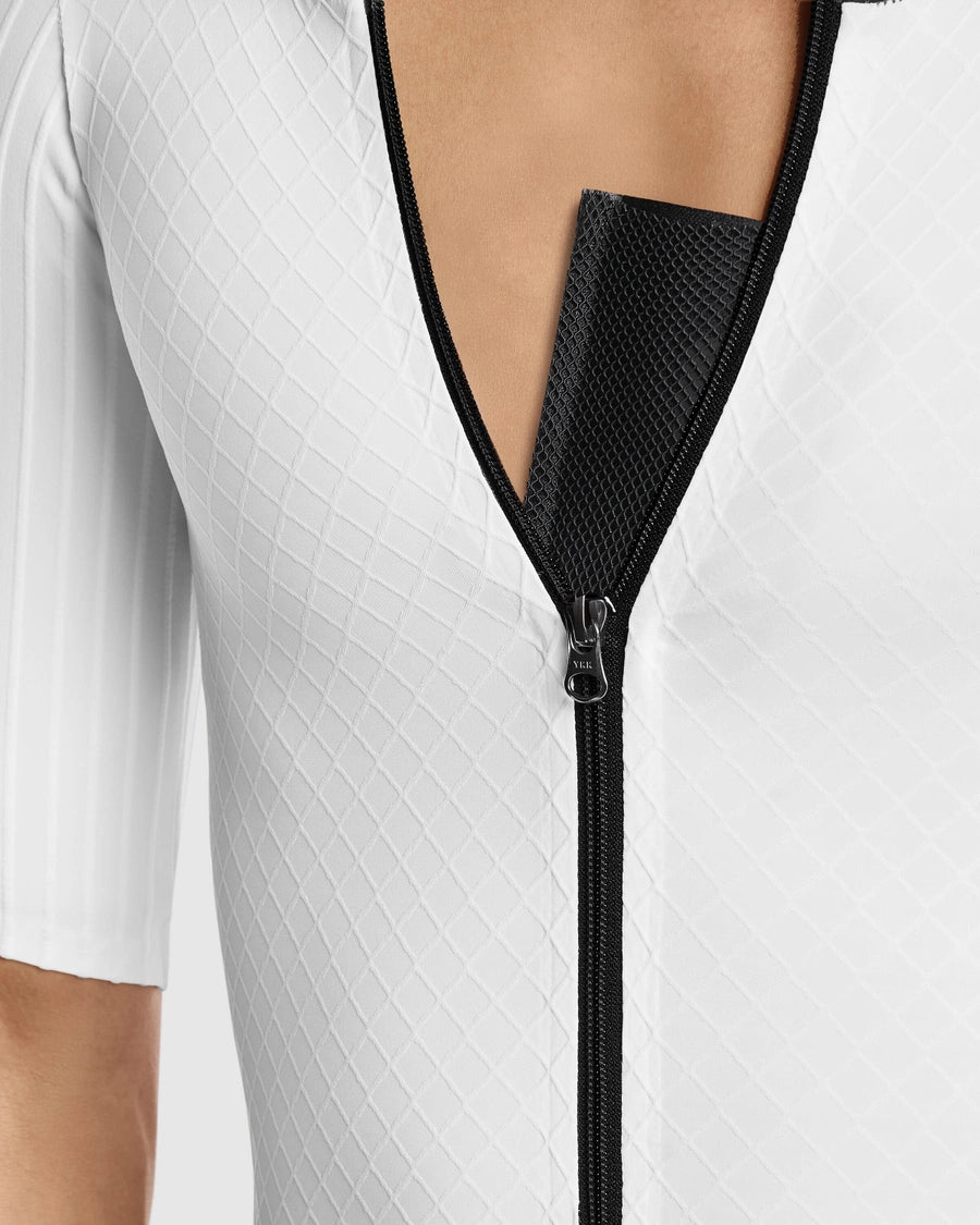 Combinaison ASSOS EQUIPE RSR BOLIDE S11 Blanc/Noir