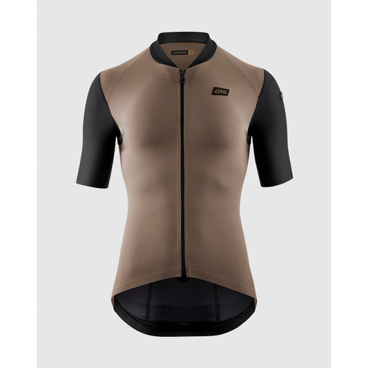 Maillot ASSOS EQUIPE RS S11 Manches Courtes Noir/Beige