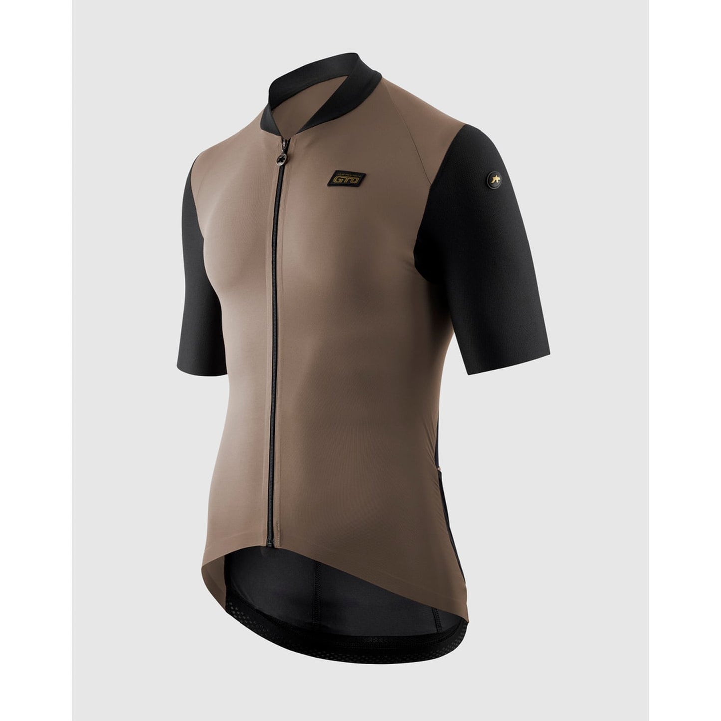 ASSOS EQUIPE RS S11 Korte Mouw Trui Zwart/Beige