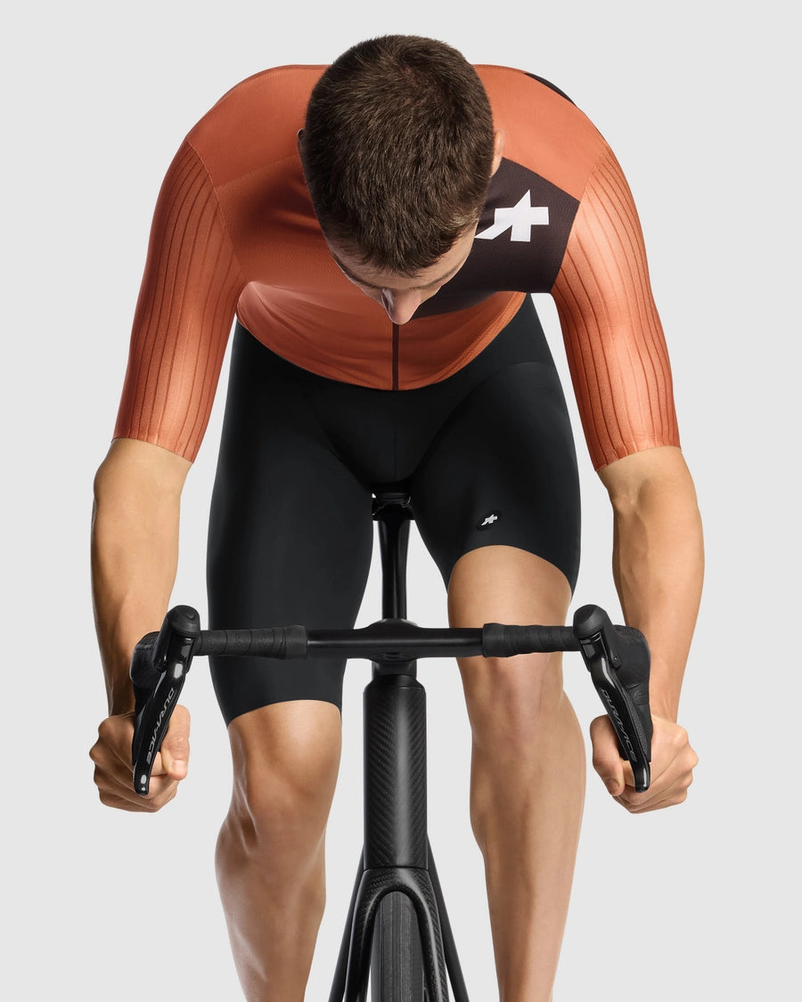 Maillot ASSOS EQUIPE RS S11 Manches Courtes Marron