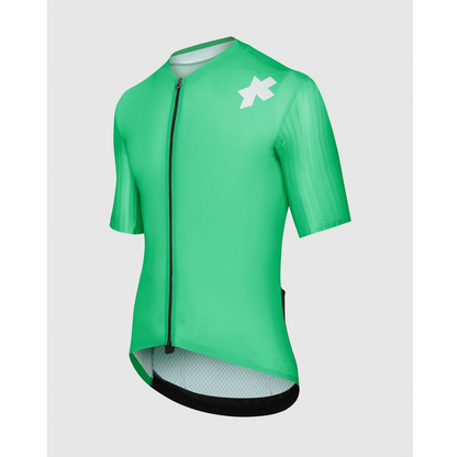 Shirt ASSOS EQUIPE RS S11 Korte Mouwen Groen