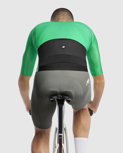 Shirt ASSOS EQUIPE RS S11 Korte Mouwen Groen
