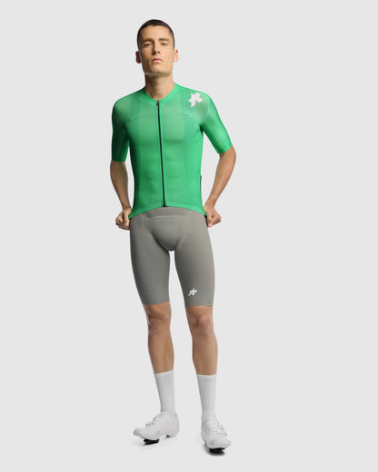 Shirt ASSOS EQUIPE RS S11 Korte Mouwen Groen