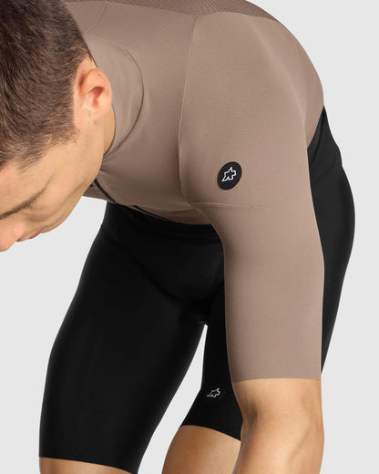 Wielershirt ASSOS MILLE GTS S11 Korte Mouwen Terra Sand