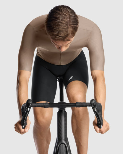 Shirt ASSOS EQUIPE R S11 Korte Mouwen Terra Sand