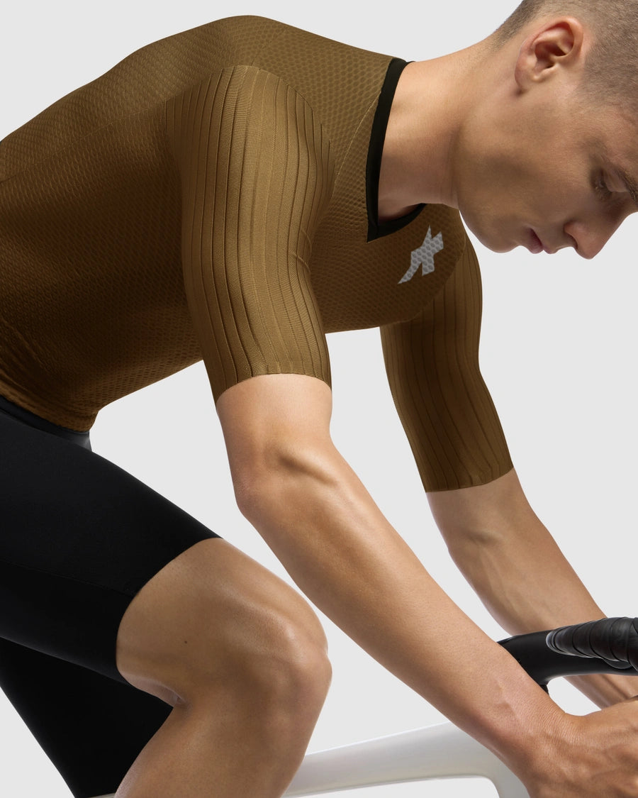 ASSOS EQUIPE RSR S11 Korte Mouw Bronzen Trui