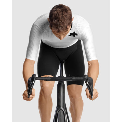 Shirt ASSOS EQUIPE RSR S11 Korte Mouwen Wit