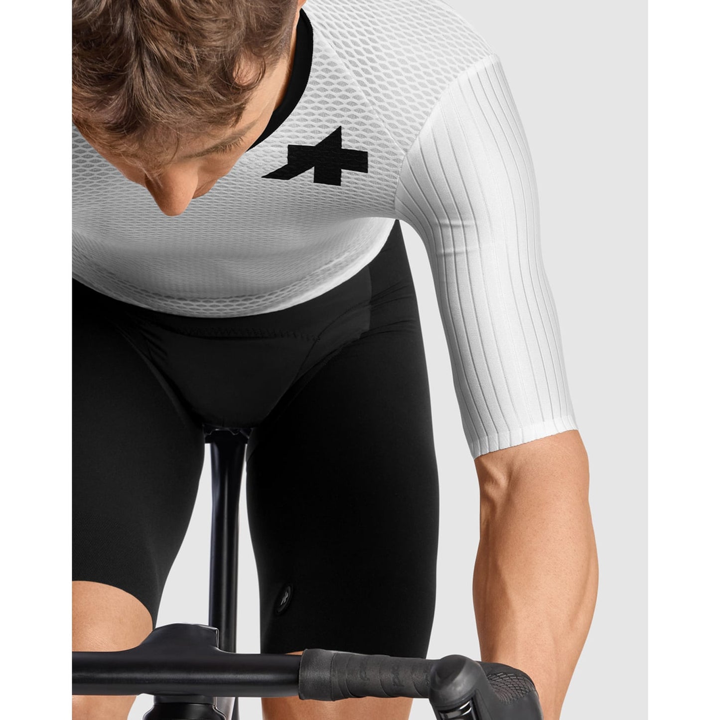 ASSOS EQUIPE RSR S11 Korte Mouw Trui Wit