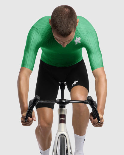 Fietsshirt ASSOS EQUIPE RSR S11 Korte Mouwen Groen