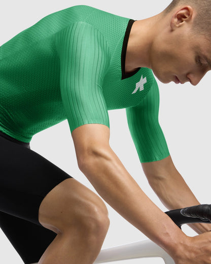 Fietsshirt ASSOS EQUIPE RSR S11 Korte Mouwen Groen