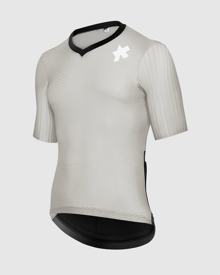 ASSOS EQUIPE RSR S11 Korte Mouw Trui Grijs